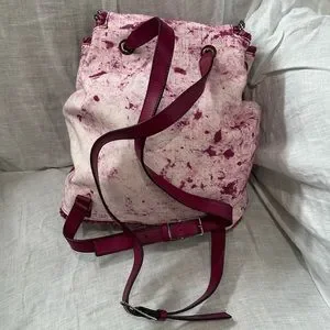 Authentic Stella McCartney Backpack excellent condition Authentic STELLA McCARTNEY Black Quilted Fabric Small  main image 2